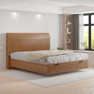 Imagem de Cama Baú Flutuante Space Queen Size material ecológico PU - Skybox - S