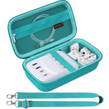 Imagem de Mala de transporte Canboc para adaptador de plugue internacional Cepti