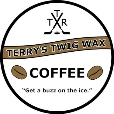 Imagem de Cera de galho Terry's - cera de taco de hóquei com aroma de café para fita de hóquei, maior controle de disco, truques de vara Michigan, resistente à água