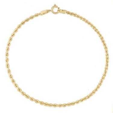 Imagem de Pulseira Cordão Baiano Ouro 18K 750 - DR Joias