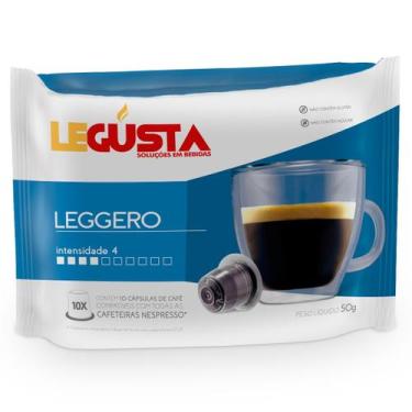Imagem de Cápsulas de Café Legusta Leggero - Compatíveis com Nespresso - 10 un.