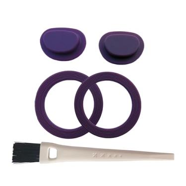 Imagem de Vedação da tampa do bico e vedação da base do motor para liquidificador portátil Ninja Blast, acessórios para liquidificador Ninja, peça de reposição Ninja, vedação de silicone, grau alimentício, à