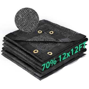 Imagem de Kesfitt Pano de sombra de jardim 70%, rede de proteção solar resistente, lona de malha de 30 x 3 m com material HDPE e ilhós reforçados para sombra para estufa, planta, pérgola e guarda-sol de quintal