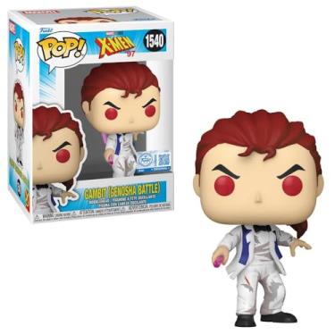 Imagem de Funko Pop! Vinyl Figure, X-Men '97 Gambit Genosha Battle #1540, Entertainment Earth Exclusive, 4.75 Inch, Window Box