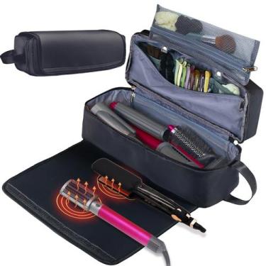 Imagem de Bolsa de viagem Hair Tools FAMOPLAY com tapete resistente ao calor