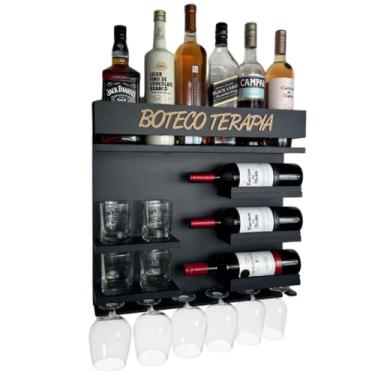 Imagem de Barzinho Com Adega De Vinho Luxo Oferta - Boteco Terapia Pr