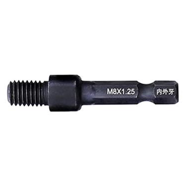 Imagem de LOVIVER Ferramenta Adaptador de Mandril de Broca Hex Hexagonal Adaptador de Broca de para Martelos Rotativos SDS , UM-M8 x 1.25