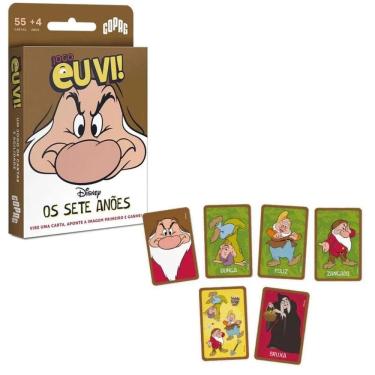Imagem de Jogo De Cartas Eu Vi Os Sete Anões Disney 36002 - Copag