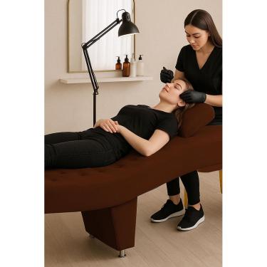 Imagem de Maca De Maquiagem E Estética Cadeira Alicia TerraCota