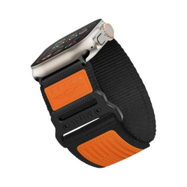 Imagem de Pulseira De Nylon Esportiva De 49mm 45mm 46mm 44mm Para Apple Watch Ul
