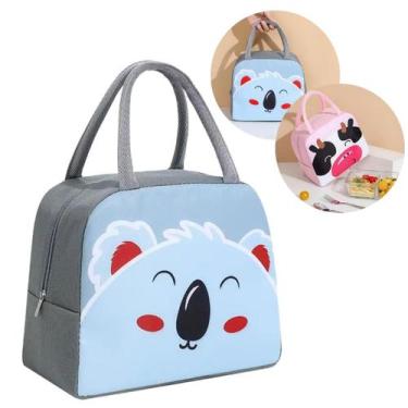 Imagem de Lancheira Infantil Bolsa Térmica Escolar 5L Com Alça Portátil - Bolsa 