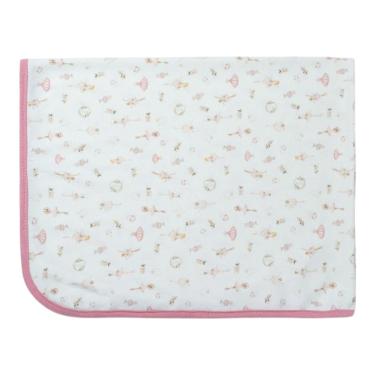 Imagem de Cueiro Bebê Estampado Suedine Menina Made of Magic Rosa- Hug