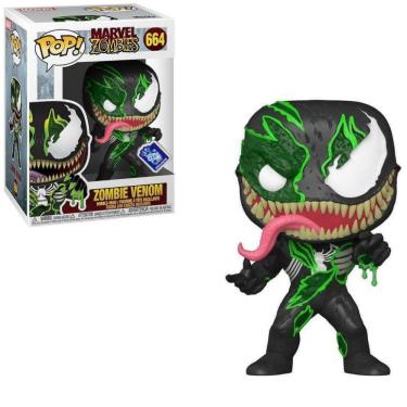 Imagem de Funko Pop Marvel Zombies 664 Zombie Venom Exclusive