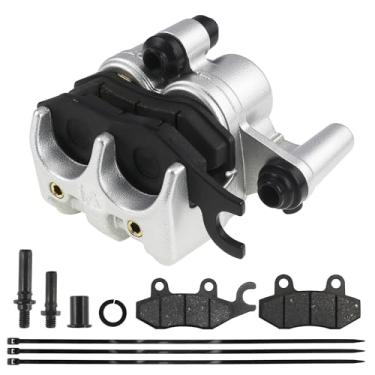 Imagem de PRO BAT Pinça de freio traseira com pastilha de freio para GY6 200cc 250cc M BK21 Chinese Go Kart ATV Scooter, prata