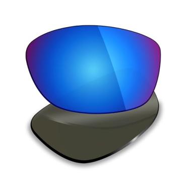 Imagem de Mryok Lentes de reposição UV400 para óculos de sol Arnette La Pistola AN4179, HD Polarized, proteção UV, resistente a impactos e ajuste perfeito - Azul gelo