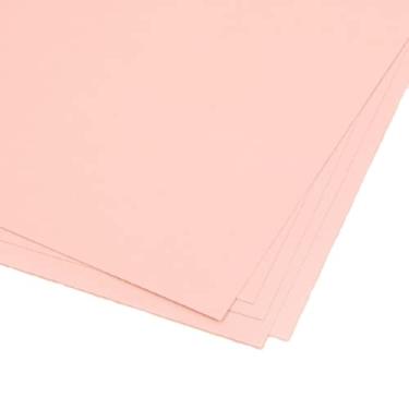 Imagem de Craftelier - Pacote com 5 cartolina de textura de lona dupla face | Material perfeito para projetos de scrapbook e artesanato | Peso 216 gramas | Tamanho 30,48 x 30,48 cm (12" x 12") - Cor rosa bebê