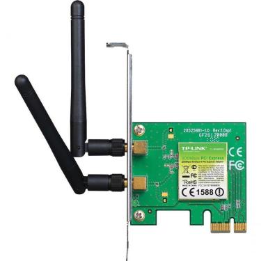 Imagem de Placa De Rede Wireless Pci-Express 300Mbps C/ Low Profile Tl.