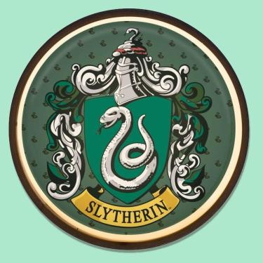 Imagem de Luminária Slytherin: Iluminação Elegante E Mágica Para Fãs De Harry Potter