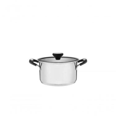 Imagem de Caçarola Funda Tramontina Solar Silicone 16cm Em Aço Inox