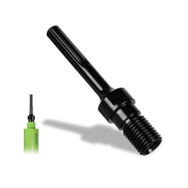Imagem de BETTERI Adaptador de broca de núcleo 1-1/10.2 cm-7 rosca macho para haste SDS Max, 1-1/10.2 cm-7 SDS Max adaptador para brocas de núcleo de concreto