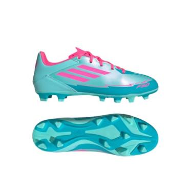 Imagem de Chuteira Campo Adidas F50 Club Messi Flash Aqua/lucid Pink/lucid Cyan Ih0929 36