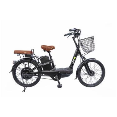 Imagem de Bicicleta Elétrica Aro 22" LEV E-Bike S 350W, Preto