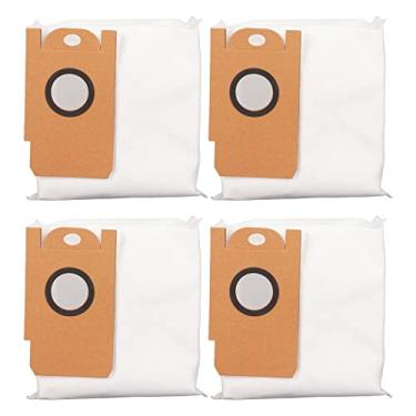 Imagem de 4 peças saco de pó para aspirador de pó – saco de coleta de poeira eficiente para aspirador de pó Lydsto R1 Componentes de electrodomésticos