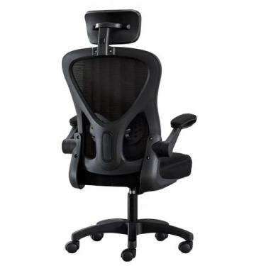 Imagem de Cadeira de Escritório Giratória, Encosto Alto Ajustável, 58 x 58 x 29 