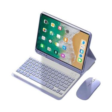 Imagem de Capa Para iPad 5ª Geração 6ª Geração 9.7 Polegadas Com Teclado Bluetoo