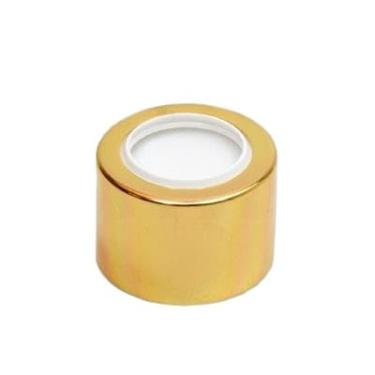 Imagem de Kit 02 Frascos de Vidro Star Degradê 290ml para Lavabo com Tampa Difusor Luxo, Válvula Saboneteira e Bandeja Decorativa(DOURADA)