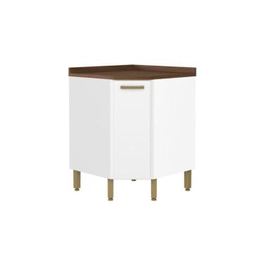 Imagem de Gabinete De Cozinha Modulado Bella Canto C- 1 Porta Branco - Bertolini