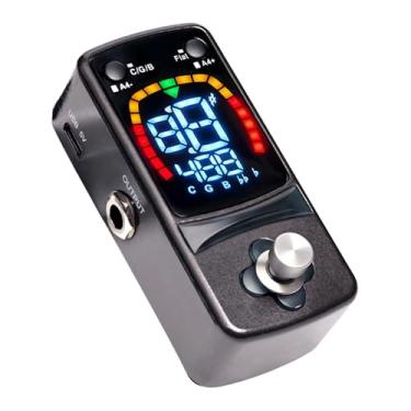 Imagem de MERIGLARE Pedal Afinador de Guitarra Preciso E, Mini Acessório para Instrumentos Musicais