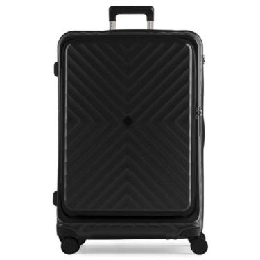 Imagem de Mala de Viagem Grande 32 Kg Pollicarbonato 4 Rodas Barcelona II Preta 