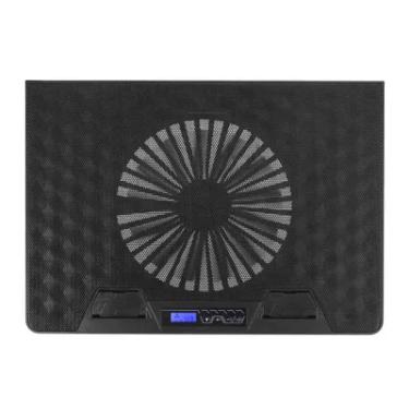 Imagem de Suporte Para Notebook Gamer C3 Tech, até Até 17.3pol, Com Cooler 185mm, 5 Ajustes De Altura, Preto - Nbc-500bk
