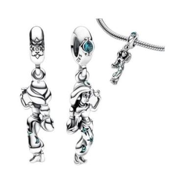 Imagem de Pingente Charm De Princesa Disney Aladdin Tapete Mágico Em Prata 925 C