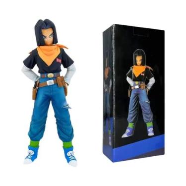 Imagem de Figuras De Ação PVC Android 17 18 Dragon Ball Z Brinquedos De Anime Pa