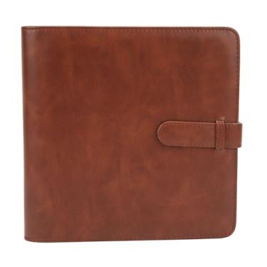 Imagem de GOWENIC Mini álbum de Fotos Com 288 Fotos de Bolso, Capa de Couro PU, Capacidade Extra Grande para Família, Casamento, bebê, Aniversário, Dia Dos Namorados, álbuns de Com (Marrom)
