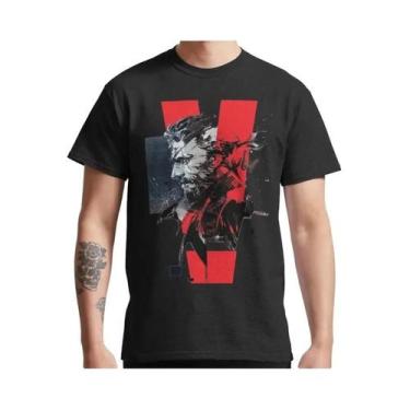Imagem de Camiseta Masculina MGS2 Bootleg METAL GEAR SOLID 2 Sons of Liberty Koj