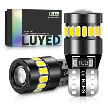 Imagem de LUYED Lâmpada LED 194 Super Branca Brilhante T10 168 194 2825 W5W Lâmpadas Canbus 18-SMD 3014 e 3030 Chipsets Livre de Erros para Cúpula de Carro Mapa Porta Marcador Lateral Leitura Caixa de Luva Luz