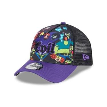 Imagem de BONE NEW ERA 9FORTY A-FRAME TRUCKER NATL LAMPOON XMAS VAC PRETO-Masculino