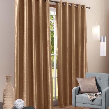 Imagem de Cortina Blackout Janela 270x180cm Apricot  Jolitex