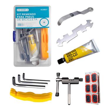 Imagem de Kit Remendo Para Pneus De Bicicleta