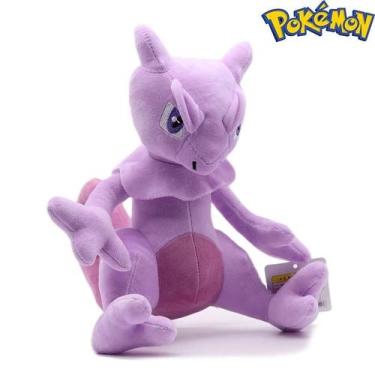 Imagem de Pelúcia Pokémon Mewtwo 25cm  Boneco Fofo Geek, Presente Perfeito - MIN
