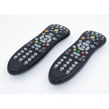 Imagem de (Pacote com 2) Controles remotos de substituição S10 para receptor U-Verse, controle remoto universal compatível com S10 S1B para S4, controle remoto de fácil configuração para TV e DVR