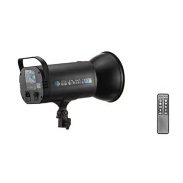 Imagem de Luz de vídeo LED RGB de 500 W, tripé de 2,1 metros, luz de estúdio de dupla voltagem, luz para transmissão ao vivo