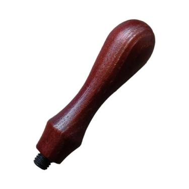 Imagem de Cabo De Carimbo De Cera De Madeira Retrô Com Cabeça Substituível Para 