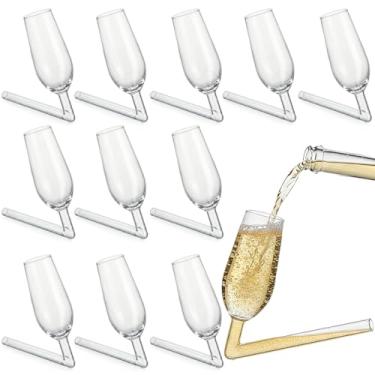 Imagem de Fun Express 12 peças de plástico atirador de champanhe, plástico livre de BPA, artigos de despedida de solteira, transparente