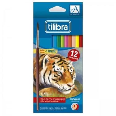 Imagem de Lápis De Cor Tilibra Aquarelável 12 Cores