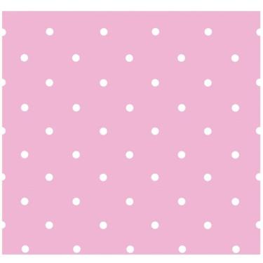 Imagem de Papel De Parede Treboli Poá Rosa 5651 - Rolo 10m X 0,53m