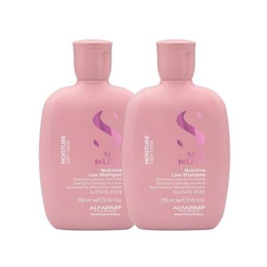 Imagem de Alfaparf Semi Di Lino Moisture Nutritive Kit 2 Shampoo 250ml Hidrataçã